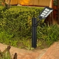 thumbnail image 4 of USHOBE 1 Set Street Light Pole Black Galvanized Steel Dustproof Lighting Pole Outdoor Use, 4 of 8
