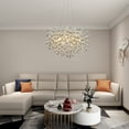 thumbnail image 4 of Modern Crystal Chandeliers Luxury Money Tree Branch Chandelier Pendant Lighting Round Ceiling Light Fixtures for Dining Room,Bedroom,Living Room, 4 of 9