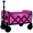 Pink, variant on Expandable Dual-Layer Utility Wagon with 100% Extra Space - 225lbs Grocery Cart for Camping, Shopping, Sports, Gardening, Fishing, Pink