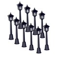 thumbnail image 1 of thinsony 10Pcs Mini Street Post Lights Dollhouse Decoration Accessories for Crafts, 1 of 9
