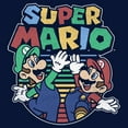 thumbnail image 2 of Boy's Nintendo Super Mario High Five Distressed  Graphic T-Shirt, 2 of 4