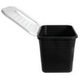 thumbnail image 6 of Arm & Hammer Top Entry Cat Litter Pan Enclosed Cat Litter Box with Attached Lid, Recycled Materials, Small, Black and White, 6 of 9
