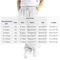 thumbnail image 3 of Spazoro Boys Corduroy Cargo Pants with Multi‑Pockets, Straight Leg Solid Color Drawstring Loose Fit Elastic Waist Casual Trousers for Daily Street White Size 4-5T, 3 of 7