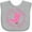 AC-Heather Grey, variant on Inktastic Future Cowgirl Girls Girls Baby Bib