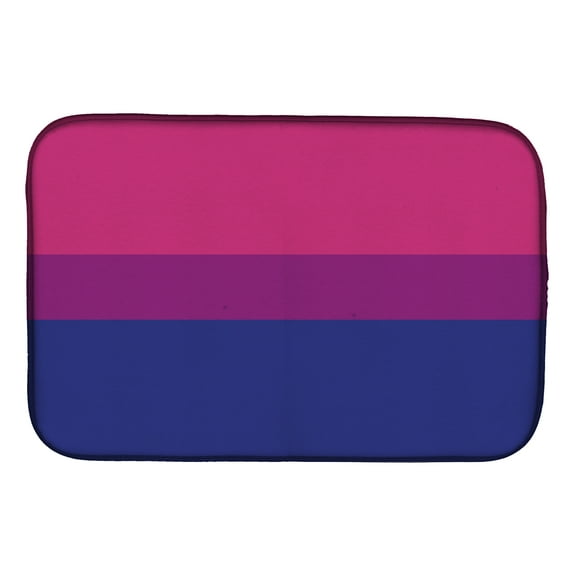 Bisexual Pride Dish Drying Mat