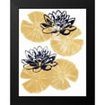 thumbnail image 2 of Seay, Anne 12x14 Black Modern Framed Museum Art Print Titled - Golden Lily Pad, 2 of 5