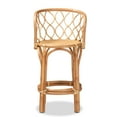 thumbnail image 3 of bali & pari Diana Rattan BOHO Counter Stool, Natural, 3 of 8