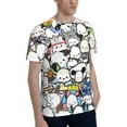 thumbnail image 5 of Mens Pochacco 3d Print T-Shirt Crewneck Short Sleeve Tee Shirt, 5 of 7