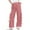 Red, variant on YABCSAZ Women's Cargo Sweatpants Casual High Waist Baggy Plaid Pants Slit Side Wide Leg Oversize Athletic Pants with Pockets for Lounge Workout, Jogging, Running
