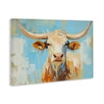 thumbnail image 2 of Stupell Industries Rustic Lodge Abstract Texas Longhorn Canvas Art, 36 x 24, by Tina LeCour, 2 of 8