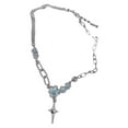 thumbnail image 3 of Cross Jewelry Necklace,Cross Necklace Sweet And Cross Pendant Chain Cross Pendant Choker Proven Performance, 3 of 5