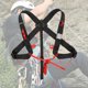 thumbnail image 4 of Arnés para Techos para Escalada Libre, Protección Contra Caídas, Cinturón de Trabajo de Seguridad con Hebillas, Seguridad con Cordón Ajustable Actualización negra, 4 of 9