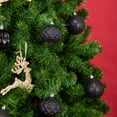 thumbnail image 5 of Every Day is Christmas Ornaments, Shatterproof Christmas Tree Ornament Set, Christmas Balls Decoration 35 Count (2.75"/70mm, Black), 5 of 7