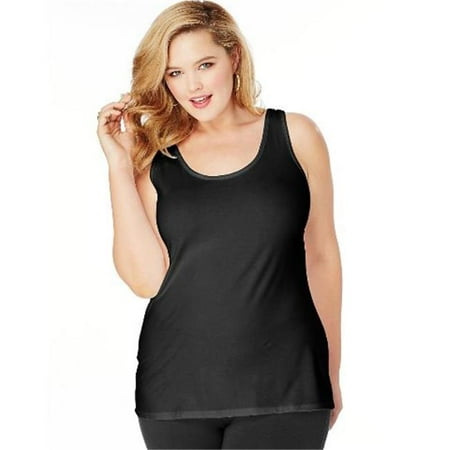 Design History Black Stretch Jersey - OJ315 JMS Stretch Jersey Camisole, Black - 3XL