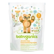 Hand Sanitizer Individual Wipes, Mandarin, 75 Ct