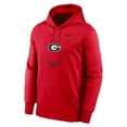 thumbnail image 2 of Men's Nike Red Georgia Bulldogs Icon Football Performance Pullover Hoodie, 2 of 3