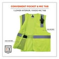 thumbnail image 4 of Ergodyne GloWear Mesh Hi-Vis Safety Vest, Small, Lime, 4 of 8