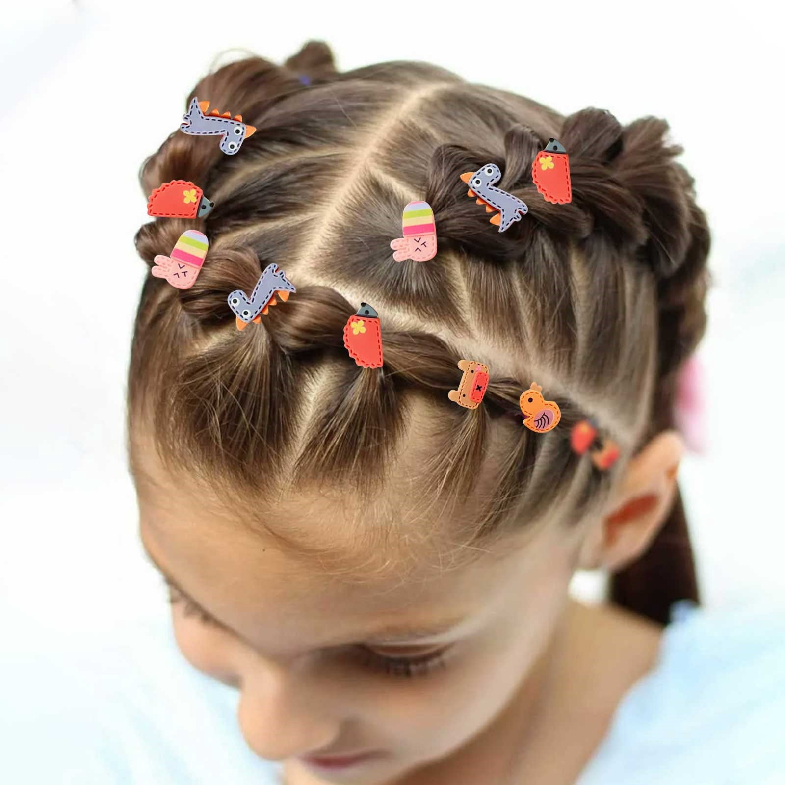 Headbands for Women with Bows Lime Hair Ties Hair Ponytail Holder Band Spiral Hair Ties for Girls Thin Hair Ties for Women's Hair No Damage Large Elastics Scrunchies with Scarf Thing 1 Hair Piece