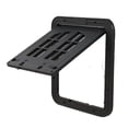 thumbnail image 2 of Puerta con mosquitera para mascotas, puerta para gatos, ventana, perrito con tornillos, cerradura de 2 vías, fácil instalación, puerta con solapa Negro, 2 of 8
