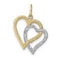 thumbnail image 1 of 10K Yellow Gold Heart Charm, 1 of 2
