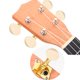 thumbnail image 3 of Afinadores de ukelele, 2L 2R Afinadores de ukelele dorados Clavijas de afinación de ukelele Rendimiento finamente afinado, 3 of 8