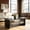 Black, variant on VERTEX&KAIBIN 47"rectangular modern minimalist coffee table with glass sliding door storage center, suitable for living room, bedroom, office, easy to assemble, black