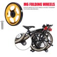thumbnail image 4 of rueda fácil Rueda trasera fácil con perno M6 para bicicleta plegable Brompton estante de aleación de aluminio JShteea El nuevo, 4 of 8