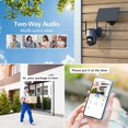 thumbnail image 3 of Cámara de seguridad Xega 2 Pack inalámbrica Outdoor 2K 360° PTZ, 3 of 3