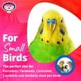 thumbnail image 4 of Super Bird Creations SB759 Daisy Ring Bird Toy - for Small Bird Sizes 6" x 4" - Parrotlets, Parakeets, Cockatiels, and Lovebirds - Colorful and Interactive Bird Toy - Enrichment & Boredom Relief Toy, 4 of 9