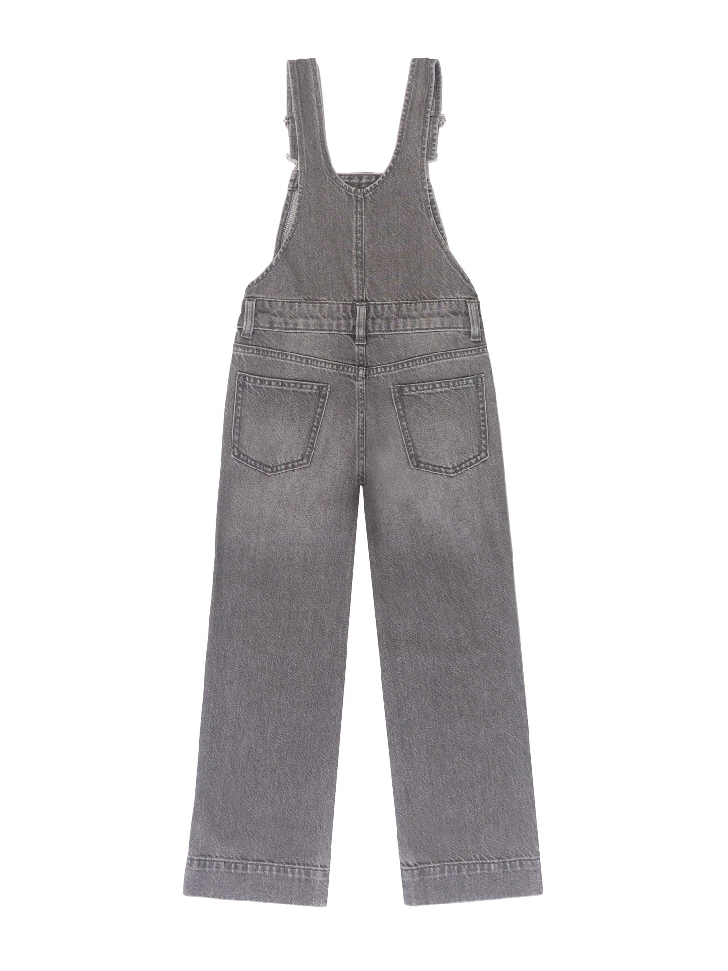 Wonder Nation Girls Denim Overall, Sizes 4-18
