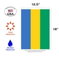 thumbnail image 2 of Toland Home Garden Flag of Gabon Garden Flag, 2 of 5