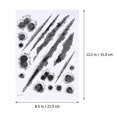 thumbnail image 3 of EeaseCA Bullet Holes Car Stickers Decals Simulation Crack Bullet Hole Decals Fits for All Car Motorcycle Laptop Decor, 3 of 8