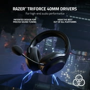 Razer Barracuda X Wireless Gaming Headset for PC, PS5, PS4, NS, Mobile, 2.4GHz, Bluetooth, 250g, Black