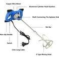 thumbnail image 2 of Dayplus 2600W Electric Handheld Cement Mixer with 6 Speed with M14 Mixing Rod, 2 of 4