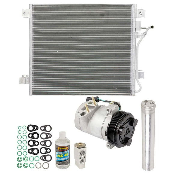 For Dodge Nitro 4.0L 2007-2011 A/C Kit w/ AC Compressor Condenser & Drier - BuyAutoParts