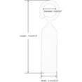 thumbnail image 2 of 100 uds, etiquetas de plástico gruesas para árboles de plantas, etiquetas colgantes para jardín, para jardinero, blanco. Afortunado Sencillez, 2 of 3