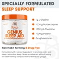 thumbnail image 4 of Suplemento de pastillas para dormir Genius Sleep AID 40 cápsulas, 4 of 7
