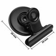 thumbnail image 2 of 20 Pack Magnetic Clips Heavy Duty Refrigerator Magnet Clips, Fridge Magnets Whiteboard Magnets, Clips Magnets Scratch Free Metal Magnet Clips for Whiteboard, Fridge, Kitchen, Office, 2 of 6