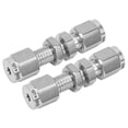 thumbnail image 1 of Connecteur de Cloison de Raccordement, 2 Pcs Connecteur de Cloison 316 Joint de Montage en Acier Inoxydable Connecteur de Cloison Efficacité Maximale, 1 of 14