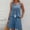 (Fashion 55)Blue, variant on Womens Sets 2 Piece Outfits Sleeveless Camisole Tops and Shorts Sets Coordinating Plain Relaxed Loose Womens Suits
