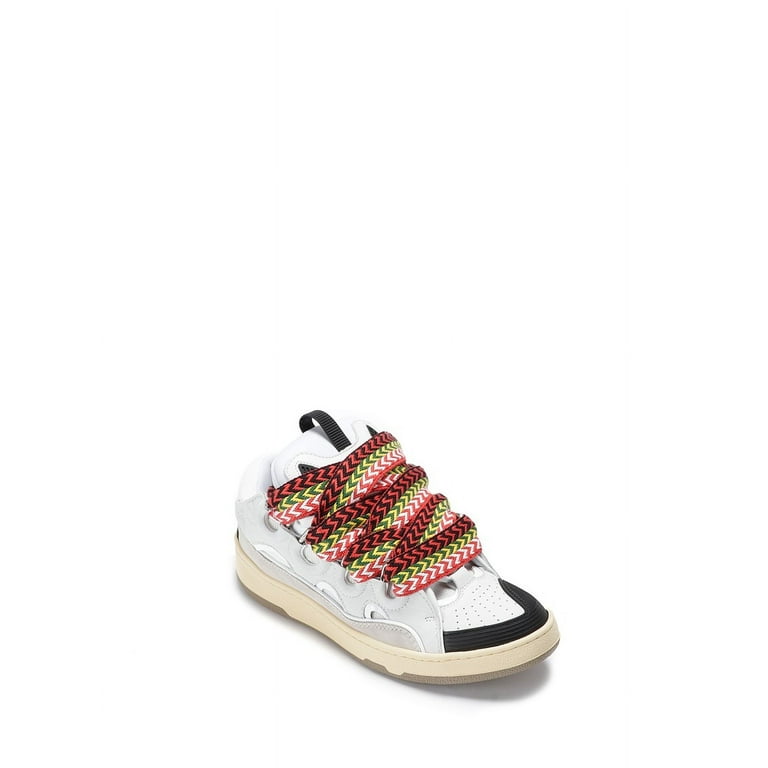 Lanvin Male White Curb Sneakers White Sizes IT 34-50 2/3 - Walmart.com