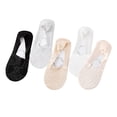 thumbnail image 4 of ADDHAT 5 Pares De Calcetines Nonslip De Encaje Para Mujer Con Y Material Transpirable, 4 of 8