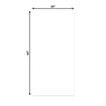 thumbnail image 2 of Off White Pebble 20x40 Uncut Art Mat Board - No Opening - 1 Mat, 2 of 7