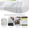thumbnail image 5 of EGOHOME Waffle Blanket-100% Cotton Lightweight Oversize Yarn-dyed Bed Blanket for All Seasons, Angel Falls Queen, 5 of 11