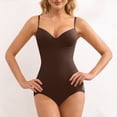 thumbnail image 5 of Sexy Underwire Push Up Cami Bodysuits for Womens Built in Bra Sleeveless Spaghetti Strap Going Out Tank Tops, 5 of 9