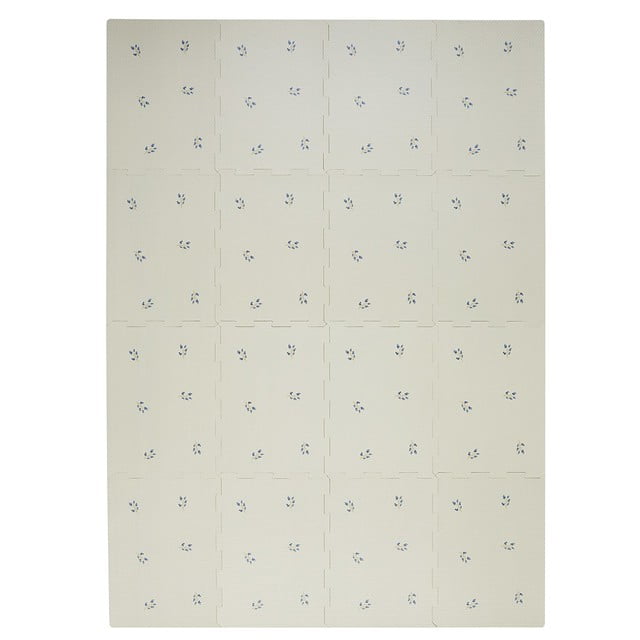 3 Sprouts Baby & Kids EVA Foam Puzzle Mat - Blueberry Taupe