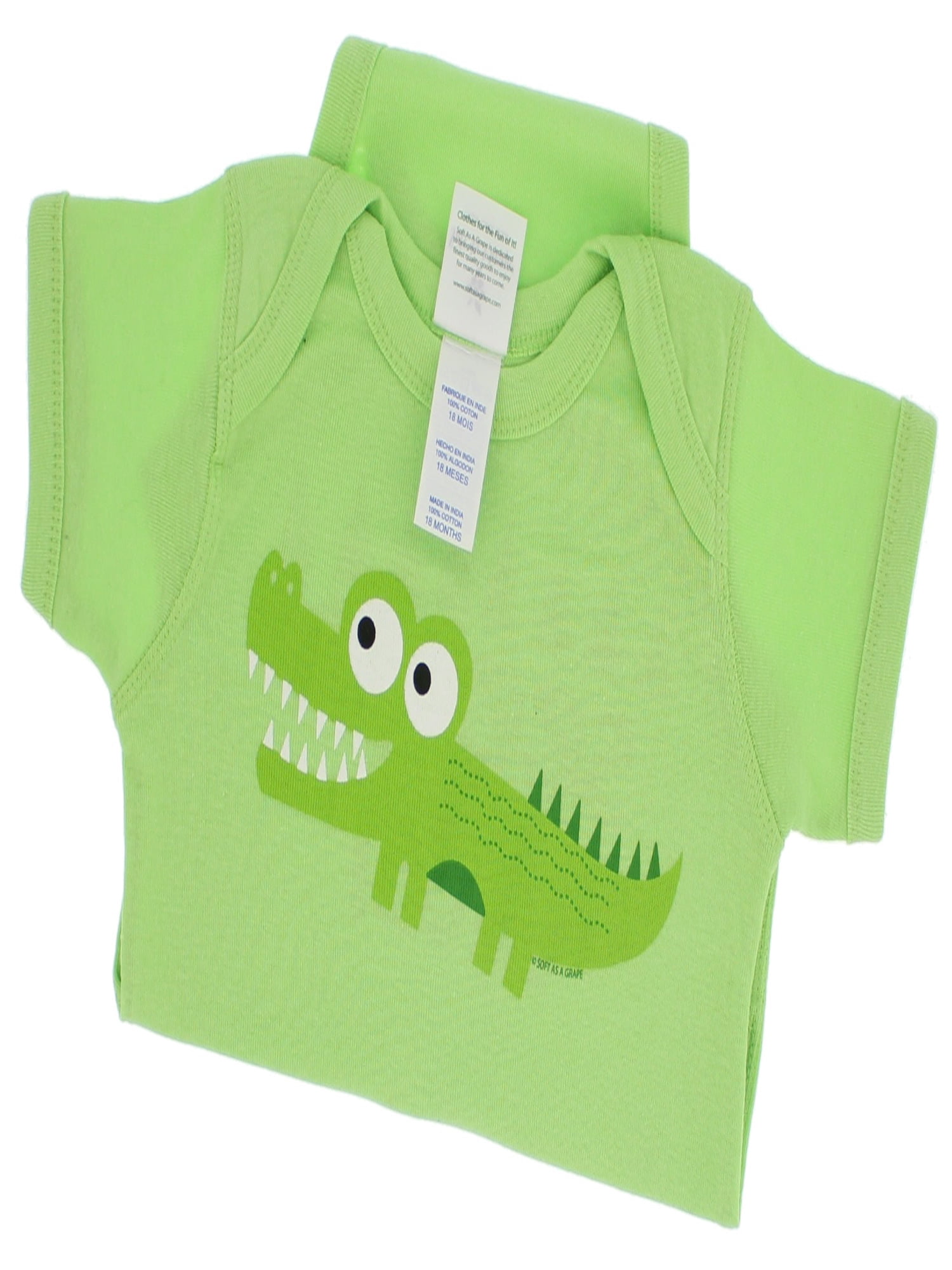 alligator onesie baby