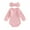 Pink, variant on Elippeo Baby Girls Fall Jumpsuit Solid Color Ribbed Long Sleeve Romper and Cute Headband Set for Toddler Infant 2 Piece Outfits 3 6 9 12 18 Months