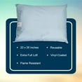 thumbnail image 2 of McKesson Bed Pillows, Reusable - Extra Full Loft - Blue, 20 in x 26 in, 1 Ct, 2 of 7
