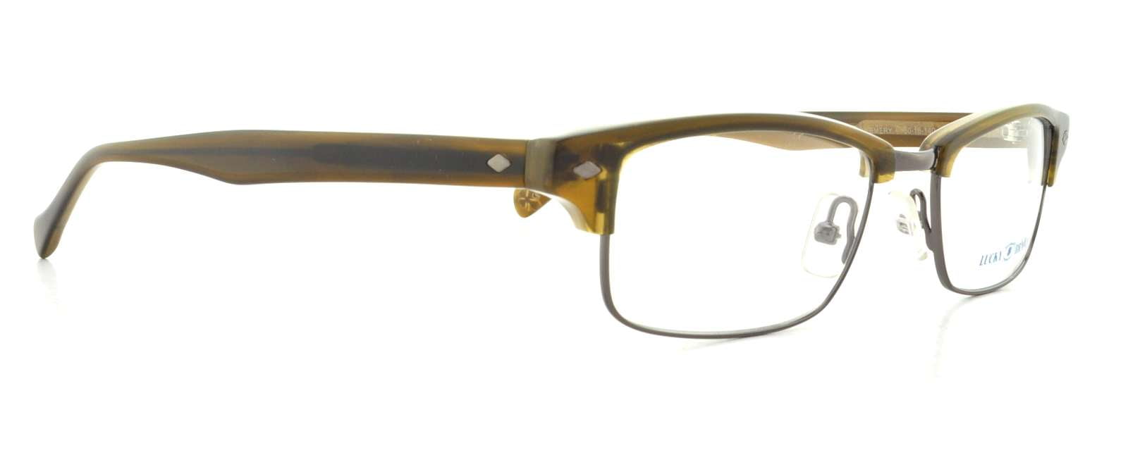 Lucky Brand Citizen Eyeglasses Brown Horn Lucky Brand Citizen Eyeglasses Brown Horn